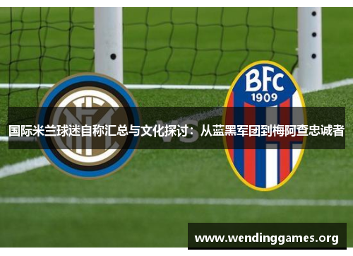 国际米兰球迷自称汇总与文化探讨：从蓝黑军团到梅阿查忠诚者